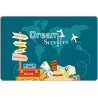 Chèque Voyages DREAMSERVICES (e-carte)